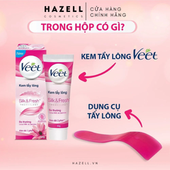 Kem tẩy lông Veet Pure Hair Removal Cream 50g - HÀNG NHẬP KHẨU