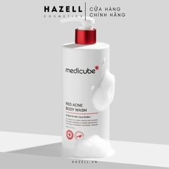Sữa tắm cho da mụn Medicube Red Acne Body Wash 400ml - HÀNG NHẬP KHẨU