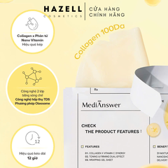 Mặt nạ MediAnswer Vita Collagen Nanoshot Mask - HÀNG NHẬP KHẨU