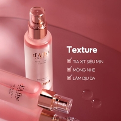 Serum + xịt khoáng + xịt khóa nền d'Alba Vital Spray Serum 100ml (Hồng)
