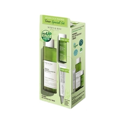 Set Mary&May Vegan Cica Tea Tree Toner Special Set (AHA PHA Blemish Toner 200ml+30ml, Eye Cream 12g)