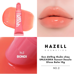 Son dưỡng thuần chay UNLEASHIA Sunset Dazzle Gloss Balm 10g - HNK