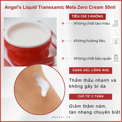 Kem dưỡng Angel's Liquid Tranexamic Mela Zero Cream 50ml