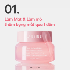 Mặt nạ ngủ chăm sóc vùng mắt Laneige Bouncy & Firm Eye Sleeping Mask