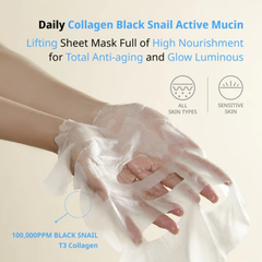 Mặt nạ DR.G Black Snail Lifting Mask 28ml - HÀNG NHẬP KHẨU