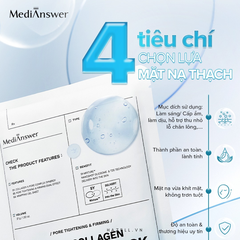 Mặt nạ MediAnswer Pore Collagen Nanoshot Mask - HÀNG NHẬP KHẨU