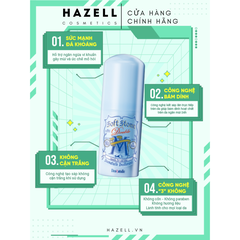 Lăn khử mùi đá khoáng Deonatulle Soft Stone Double Deodorant For Men 20g (Xanh Dương) - HNK