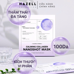 Mặt nạ MediAnswer Calming Collagen Nanoshot Mask - HÀNG NHẬP KHẨU