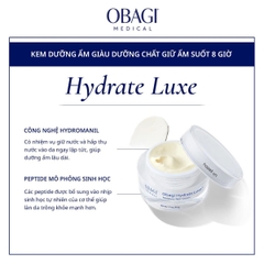 Kem dưỡng ẩm Obagi Hydrate Luxe 48g