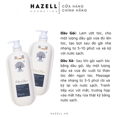 Bộ gội-xả VOUDIOTY PASIORI TM 1000ml (Trắng)