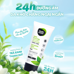 Kem tẩy lông cho da thường/khô Body Natur Hair Removal Cream Moisturising Normal-Dry Skin 200ml - HÀNG NHẬP KHẨU
