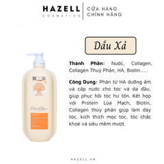 Bộ gội-xả VOUDIOTY Hair Repairing 1000ml (Vàng)