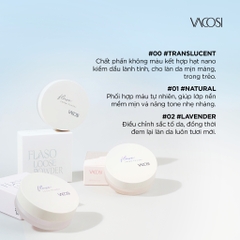 Phấn phủ bột Vacosi Flaso Loose Powder VP11 6g