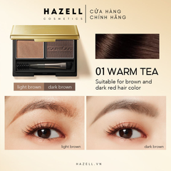 Bột kẻ chân mày Carslan Brown Powder 8g
