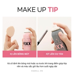 Xịt khóa nền Sonatural Powder4room Make Up Setting Fixx - HÀNG NHẬP KHẨU