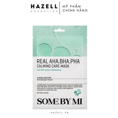 Mặt nạ SOME BY MI Real - AHA-BHA-PHA Calming Care Mask - HNK