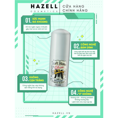Lăn khử mùi đá khoáng Deonatulle Soft Stone Double Non-Menthol For Men 20g (Xám) - HÀNG NHẬP KHẨU