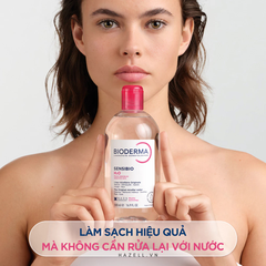 Nước tẩy trang Bioderma Crealine H2O ( Hồng )