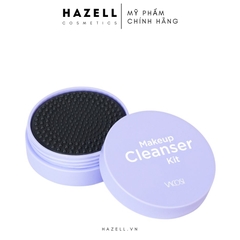 Hộp rửa cọ trang điểm kèm xà bông Vacosi Makeup Cleanser Kit DC14 - HNK