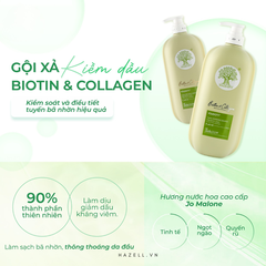 Bộ gội+xả VOUDIOTY 1000ml (Xanh rêu) - HNK