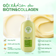 Bộ gội xả VOUDIOTY 500ml (Xanh rêu) - HNK
