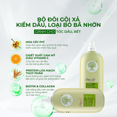 Bộ gội+xả VOUDIOTY 1000ml (Xanh rêu) - HNK