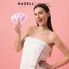 Miếng wax lông vùng bikini và nách Body Natur Hair Removal Wax Strips Brazilian Waxing Bikini And Underarms 8+4+2 Wipes - HÀNG NHẬP KHẨU