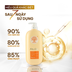 Bộ gội+xả VOUDIOTY Hair Repairing 500ml (Vàng) - HNK
