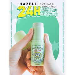 Lăn khử mùi đá khoáng Deonatulle Soft Stone Double Color Control 20g (Xanh Lá) - HÀNG NHẬP KHẨU