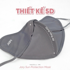 Khẩu trang vải chống tia UV Jary Sun Protection Mask - HÀNG NHẬP KHẨU