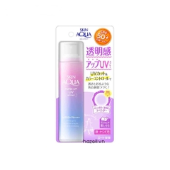 Xịt chống nắng dành cho da mặt và cơ thể Sunplay Skin Aqua Tone Up UV Spray 70g