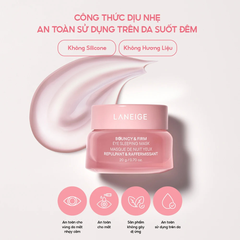 Mặt nạ ngủ chăm sóc vùng mắt Laneige Bouncy & Firm Eye Sleeping Mask