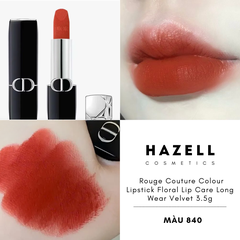 Son Thỏi Dior Rouge Couture Colour Lipstick Floral Lip Care Long Wear Velvet 3.5g