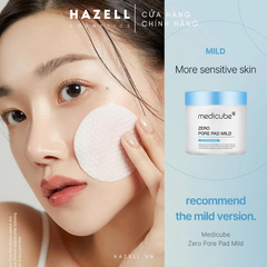 Toner MEDICUBE Zero Pore Pad Mild 155g /70 miếng
