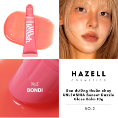Son dưỡng thuần chay UNLEASHIA Sunset Dazzle Gloss Balm 10g - HNK