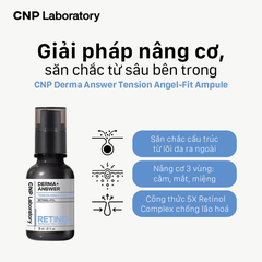 Tinh chất Retinol CNP Derma Answer Tension Angle Fit Ampule 30ml - HNK