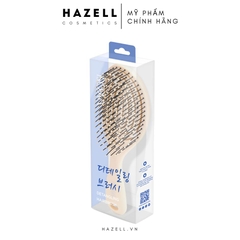 Lược gỡ rối, giữ nếp và massage da đầu Vacosi Flexi Detanling Brush - HNK