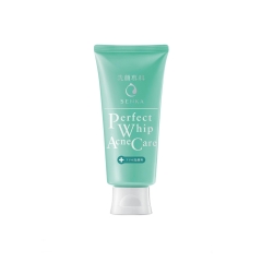 Sữa rửa mặt dành cho da mụn Senka Perfect Whip Acne Care - 100g (Xanh lá)