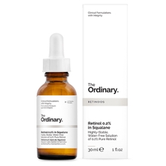 Tinh chất chống lão hóa trị mụn The Ordinary Retinol 0.2% in Squalane 30ml