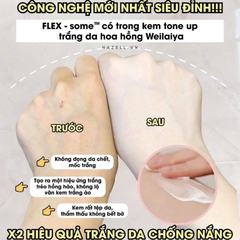 Kem dưỡng trắng da Weilaiya Natural Whitening Fragrance Body Cream SPF 30 PA+++ 200ml - HÀNG NHẬP KHẨU