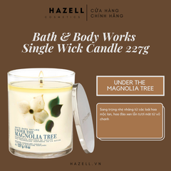 Nến thơm Bath & Body Works Scented Signature Candle 227g (1 bấc)
