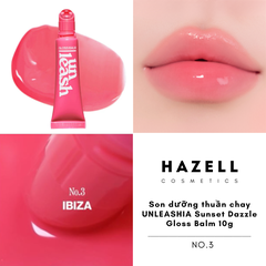 Son dưỡng thuần chay UNLEASHIA Sunset Dazzle Gloss Balm 10g - HNK