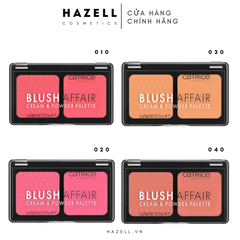 Bảng Má Hồng 2 Ô Catrice Blush Affair Cream & Powder Palette - HNK