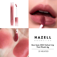 Son kem 3CE Velvet Lip Tint Plush 4g - HNK