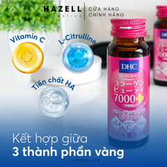 Nước Uống Collagen DHC Collagen Beauty 7000 Plus 50mlx10