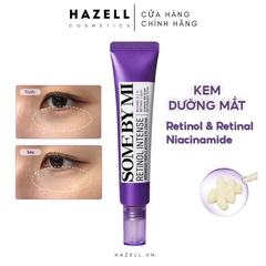 Kem dưỡng mắt SOME BY MI Retinol Intense Advanced Triple Action Eye Cream - HÀNG NHẬP KHẨU