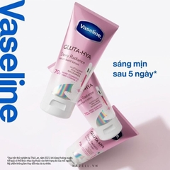 Sữa dưỡng thể Vaseline Healthy Bright Gluta-HYA 70X Serum Burst Lotion - Dewy Radiance 300ml - HNK