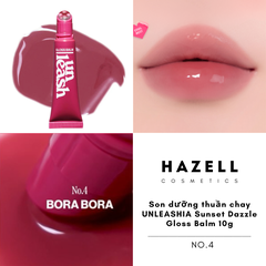 Son dưỡng thuần chay UNLEASHIA Sunset Dazzle Gloss Balm 10g - HNK