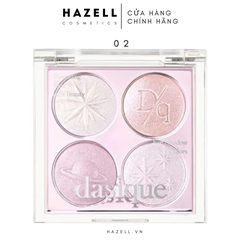 Bảng phấn nhũ mắt 4 ô Dasique Starry Night Shadow Palette - HNK