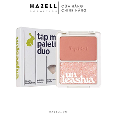 Bảng phấn mắt 2 ô UNLEASHIA Tap Me Palette Duo 8.4g